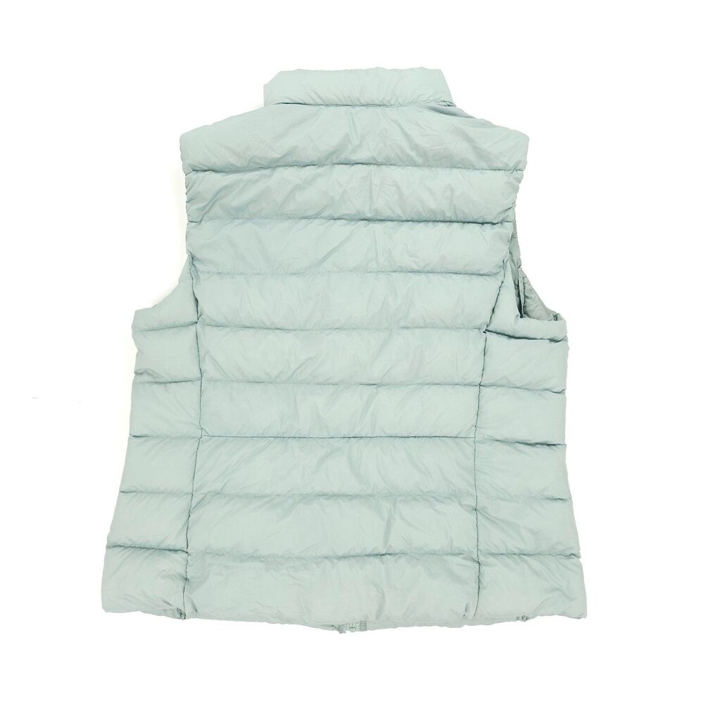 UNIQLO Ultra Light Down Puffer Vest DWR Quilted Soft Shell Minimal Gorpcore Sage - Picture 6 of 9
